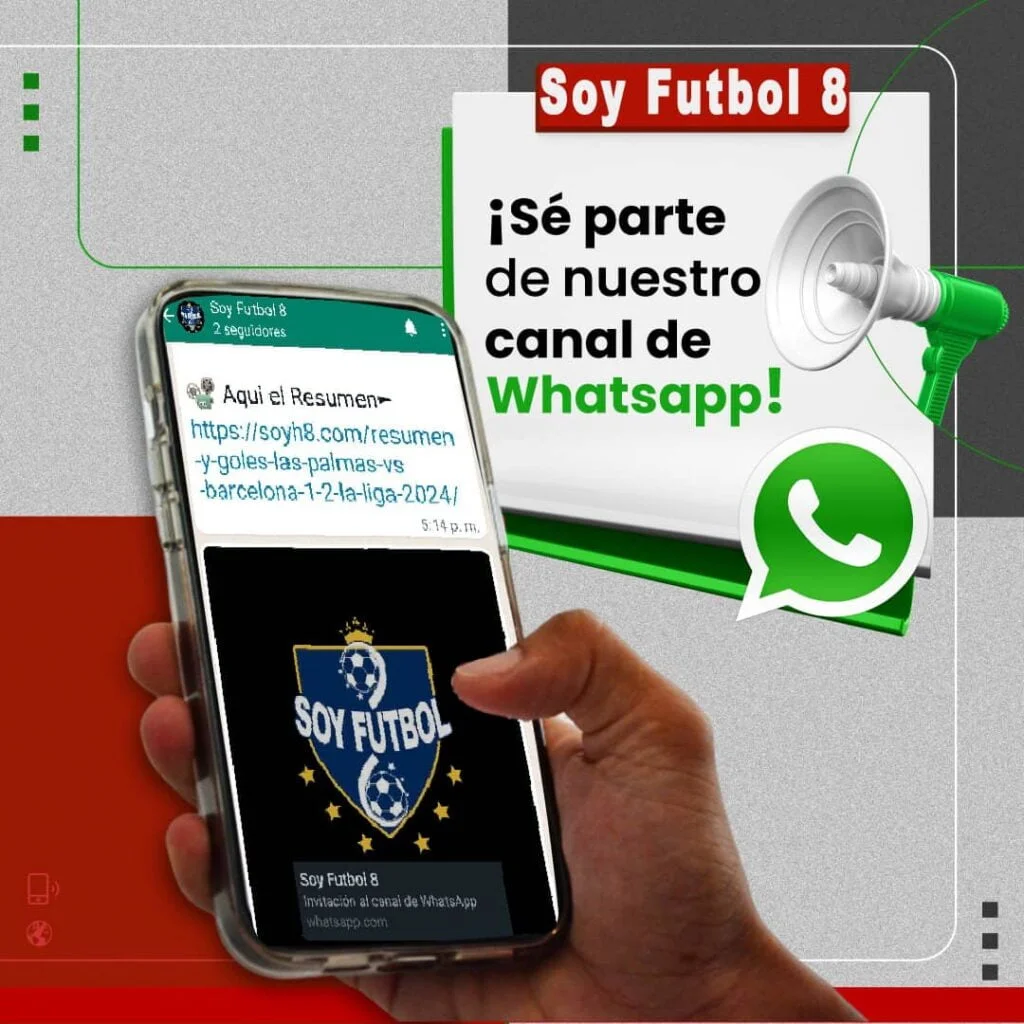 Canal WhatsApp Soy Futbol 8