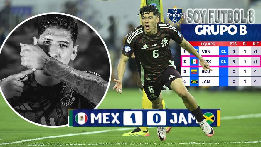 Pie derecho México 1-0 Jamaica Copa América 2024