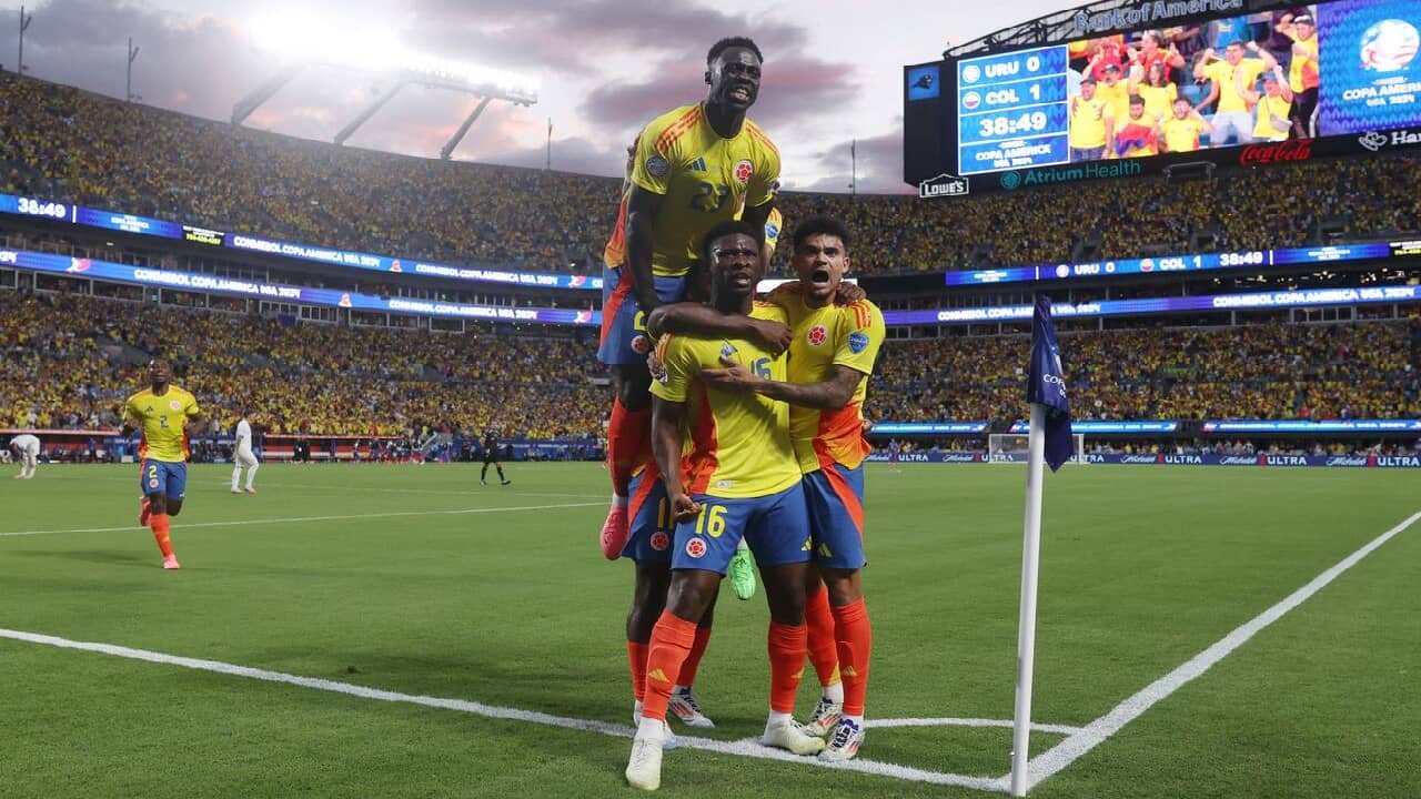 Partidazo Colombia elimina a Uruguay
