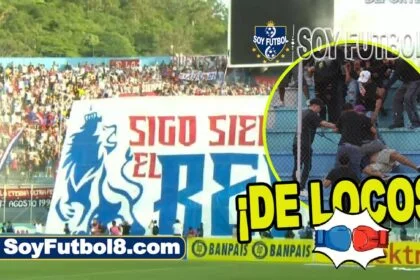 Conflicto entre Barristas del Motagua