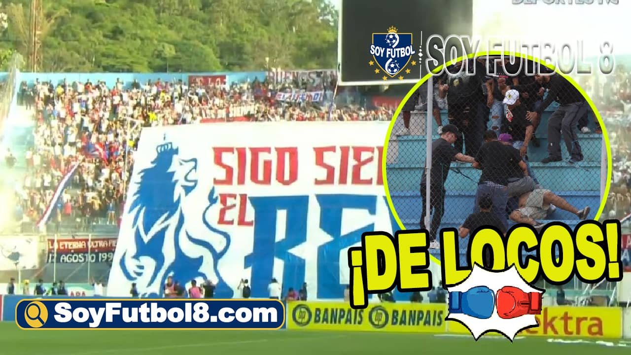 Conflicto entre Barristas del Motagua