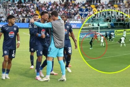 Motagua está venciendo con gol Luis Vega