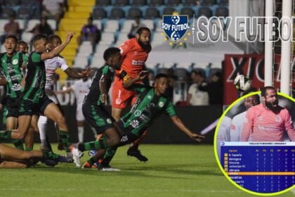 San Edrick Menjívar salvan Olimpia