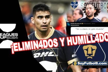 Seattle Sounders se burla de Pumas Eliminado