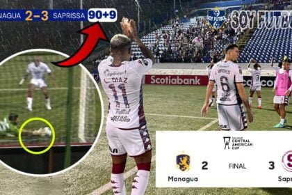 Victoria polémica de Saprissa en Nicaragua