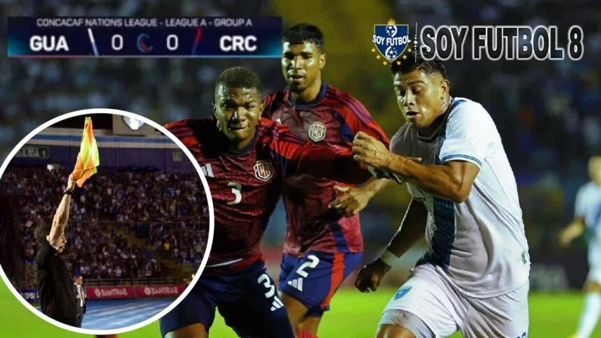 Empate sin Goles entre Guatemala y Costa Rica