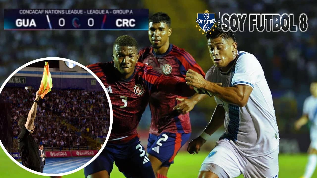 Empate sin Goles entre Guatemala y Costa Rica