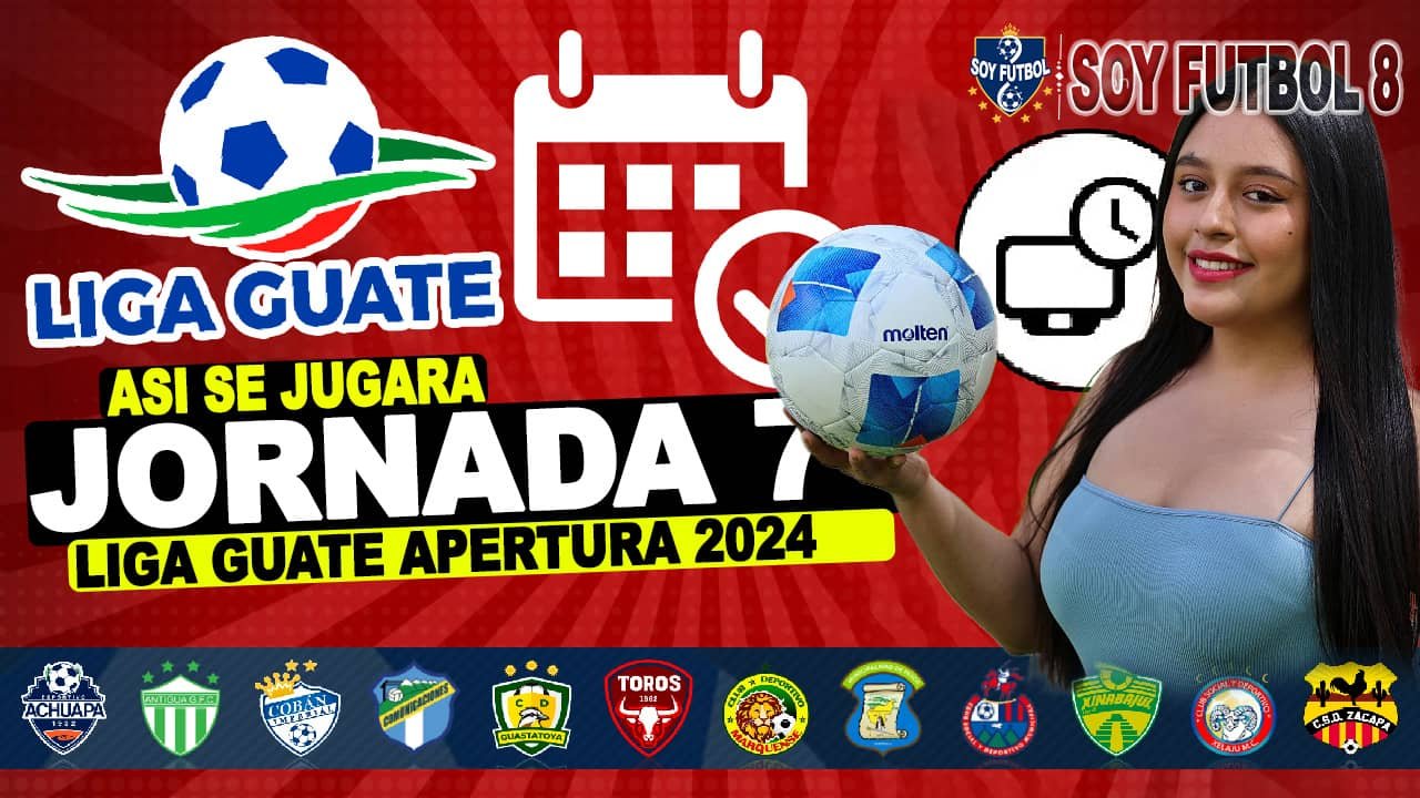 Jornada 7 Liga Nacional de Guatemala Apertura 2024