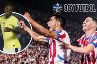 Paraguay sorprende a Brasil con un golazo