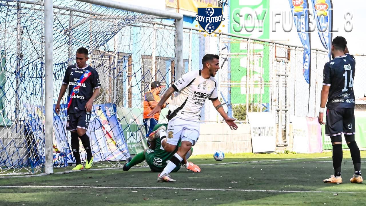 Triunfo Deportivo Mixco Gol de Nicolás Martínez