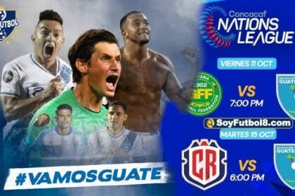 Partido de Guatemala Hora y Canal dónde ver