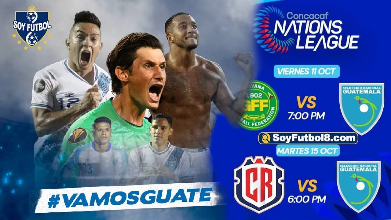 Partido de Guatemala Hora y Canal dónde ver