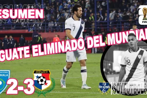 Guatemala eliminado del Mundial 2026