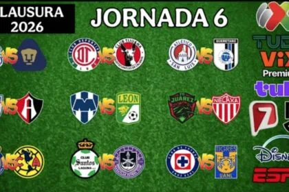 Calendario de la Liga MX Jornada 6